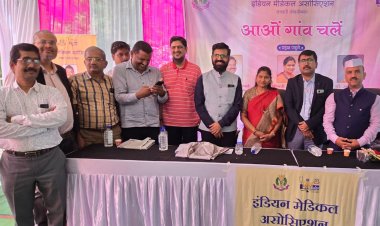 Dr. Anupam Takalkar Leads IMA’s “Aao Gaon Chale” Initiative: A Bold Step Towards Rural Health Transformation