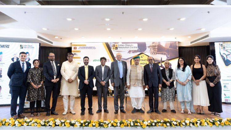 IDRC's 4th Arbitration in India Conclave 2025 We will Strengthen Institutional Arbitration, Law Min. Meghwal